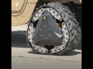 the us military created a wheel that changes shape on the go