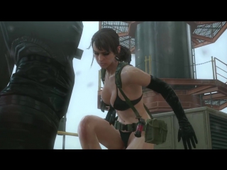 mgsv quiet big boss rain scene