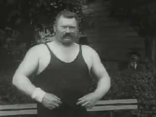 ivan maksimovich poddubny, a rare film of 1912.