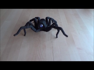 t8 3d printed octoped robot - spider salsa rumba halloween 2013